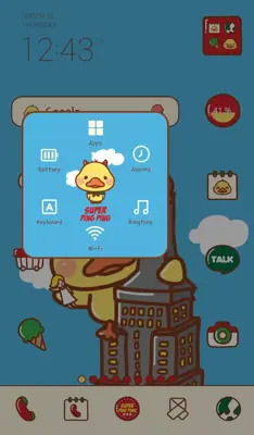 super pingping dodol theme android App screenshot 1